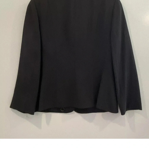 Ann Taylor Petite Grey Blazer Womens Size 10P - Picture 2 of 4